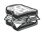 Random Sandwich Logo